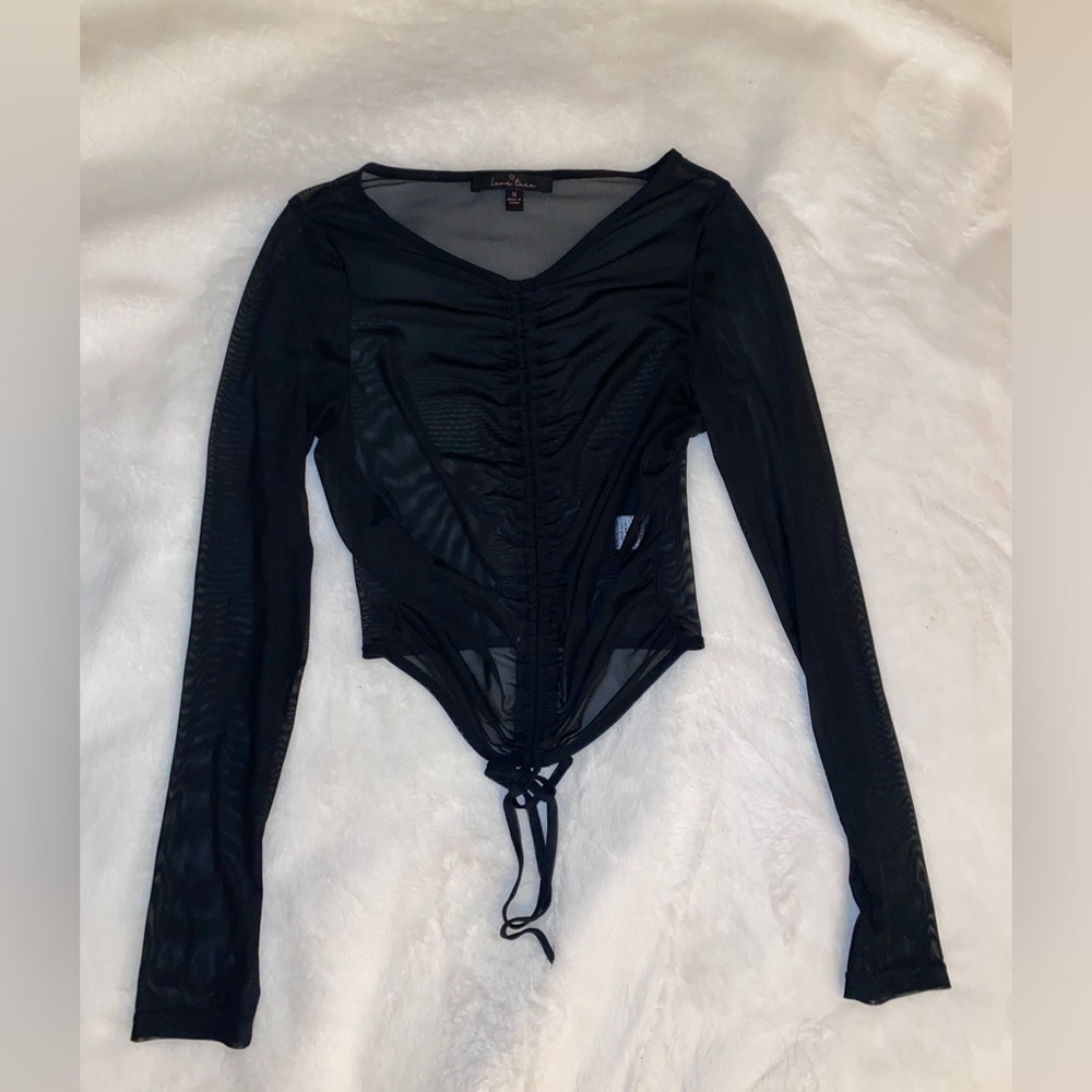 Love tree black long sleeve